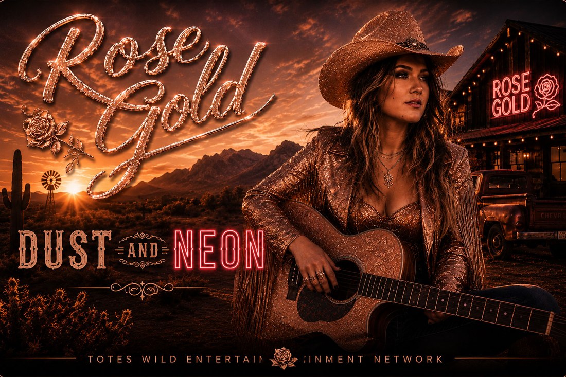 Rose Gold Music — Dust & Neon